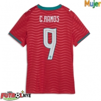 Camiseta Portugal Goncalo Ramos #9 Primera Equipación para mujer Mundial 2026 manga corta